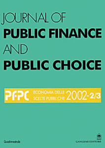 Journal of Public Finance and Public Choice n. 2/3-2002