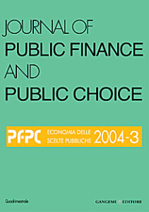 Journal of Public Finance and Public Choice n. 3-2004