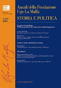 Annali della Fondazione Ugo La Malfa XXIV – 2009
