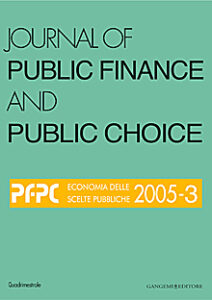 Journal of Public Finance and Public Choice n. 3/2005