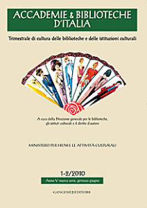 Accademie & Biblioteche d’Italia 1-2/2010