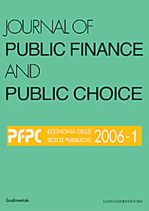 Journal of Public Finance and Public Choice n. 1/2006