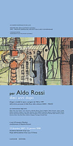Per Aldo Rossi – 10 anni dopo
