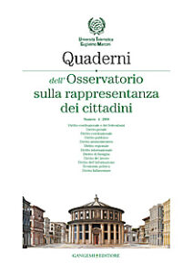Quaderni dell’Osservatorio sulla rappresentanza dei cittadini n.4/2008