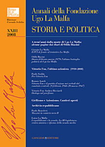Annali della Fondazione Ugo La Malfa XXIII – 2008