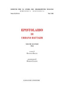 Epistolario di Urbano Rattazzi
