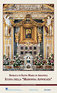 Icona della “Madonna Advocata”. Basilica di Santa Maria in Aracoeli