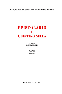 Epistolario di Quintino Sella