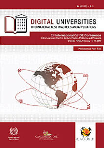 Digital Universities V.4 (2017) n. 3