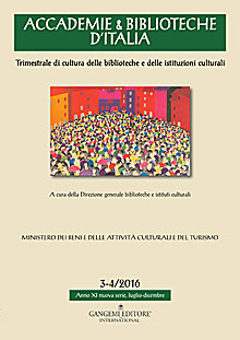 Accademie & Biblioteche d’Italia 3-4/2016
