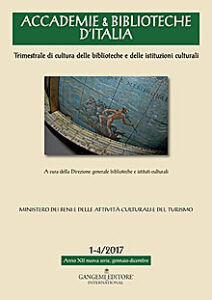 Accademie & Biblioteche d’Italia 1-4/2017