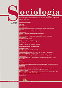 Sociologia n.1/2022