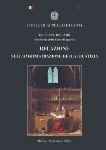 Relazione 2025 Corte Appello Roma