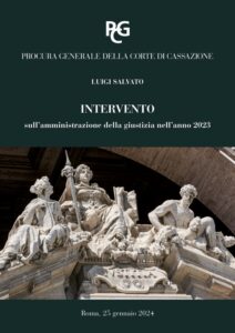 Intervento sull’amministrazione della giustizia 2023