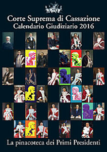 Corte Suprema di Cassazione. Calendario Giudiziario 2016