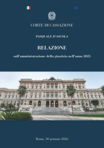Relazione 2025 Corte Suprema Cassazione