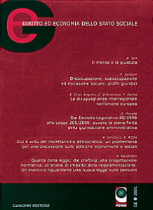 GE diritto ed economia dello stato sociale – 1/2001