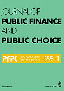 Journal of Public Finance and Public Choice n. 1-1998