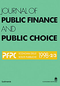 Journal of Public Finance and Public Choice n. 2/3-1998