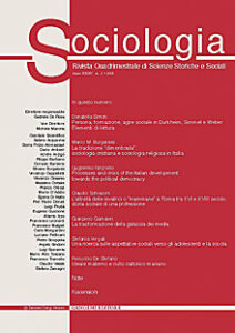 Sociologia n.2/2001 con supplemento