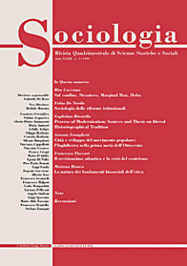 Sociologia n. 3/1999